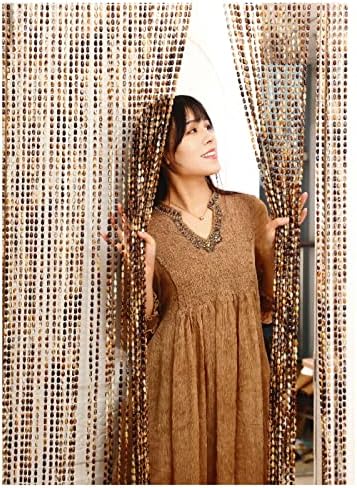 ZHANGQINGXIU Beaded Curtain Door Divider Wall Panel