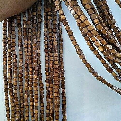 Wcxixo Wood and Bamboo Beaded Curtain for Doorway