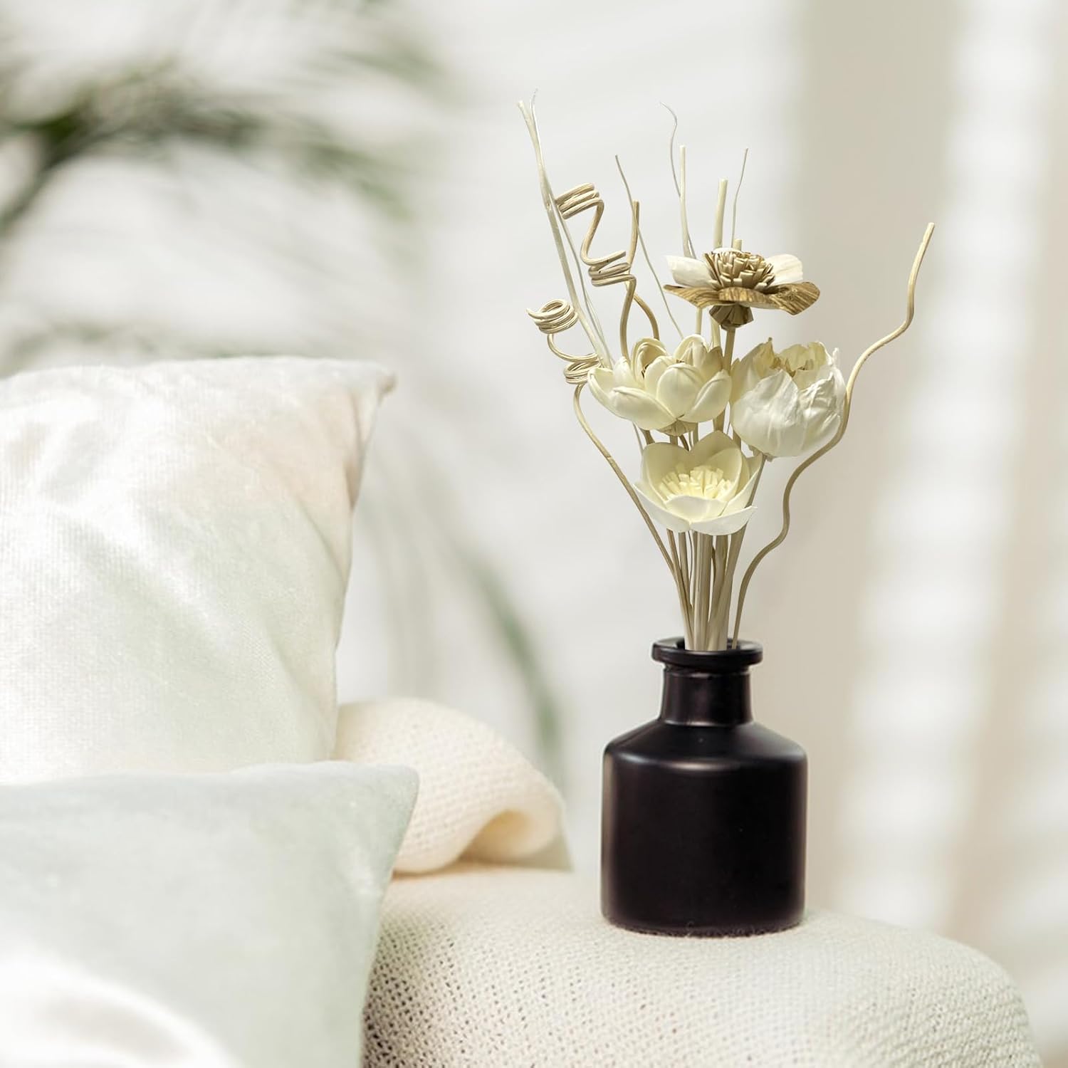 12Pcs Natural Reed Diffuser Sticks Set for Home Decor