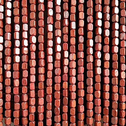 Natural Bamboo Beaded Curtain for Doorways
