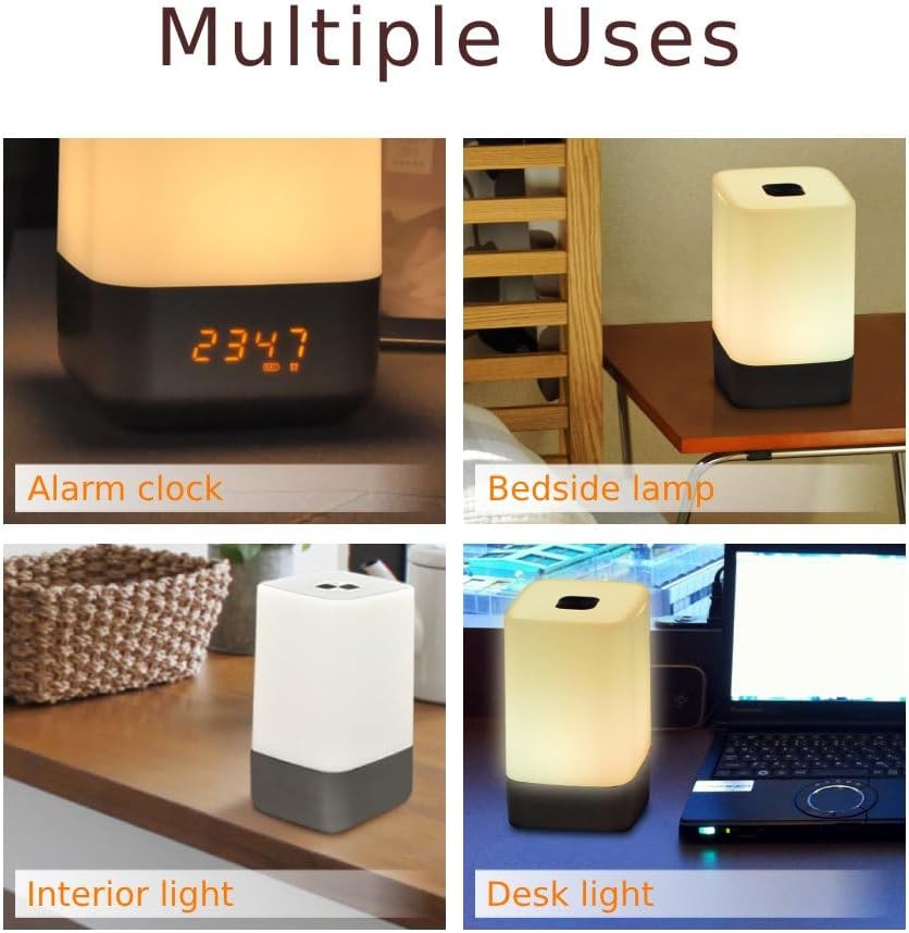 Sunrise Clock Wake Up Light with Natural Sound