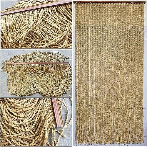 Wood Beaded Door Curtains for Home Decor