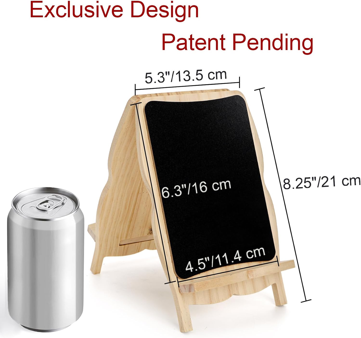 Tosnail 2 Pack Small Framed Chalkboard Signs for Home and Kitchen