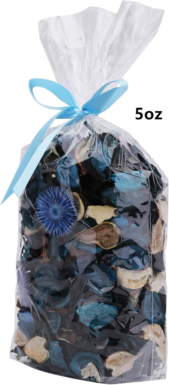 Yesland 3 Pack Potpourri Bag Ocean Scent Blue Petal 5oz
