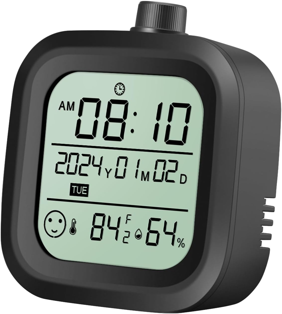 Digital Alarm Clock with Thermometer Hygrometer and Calendar