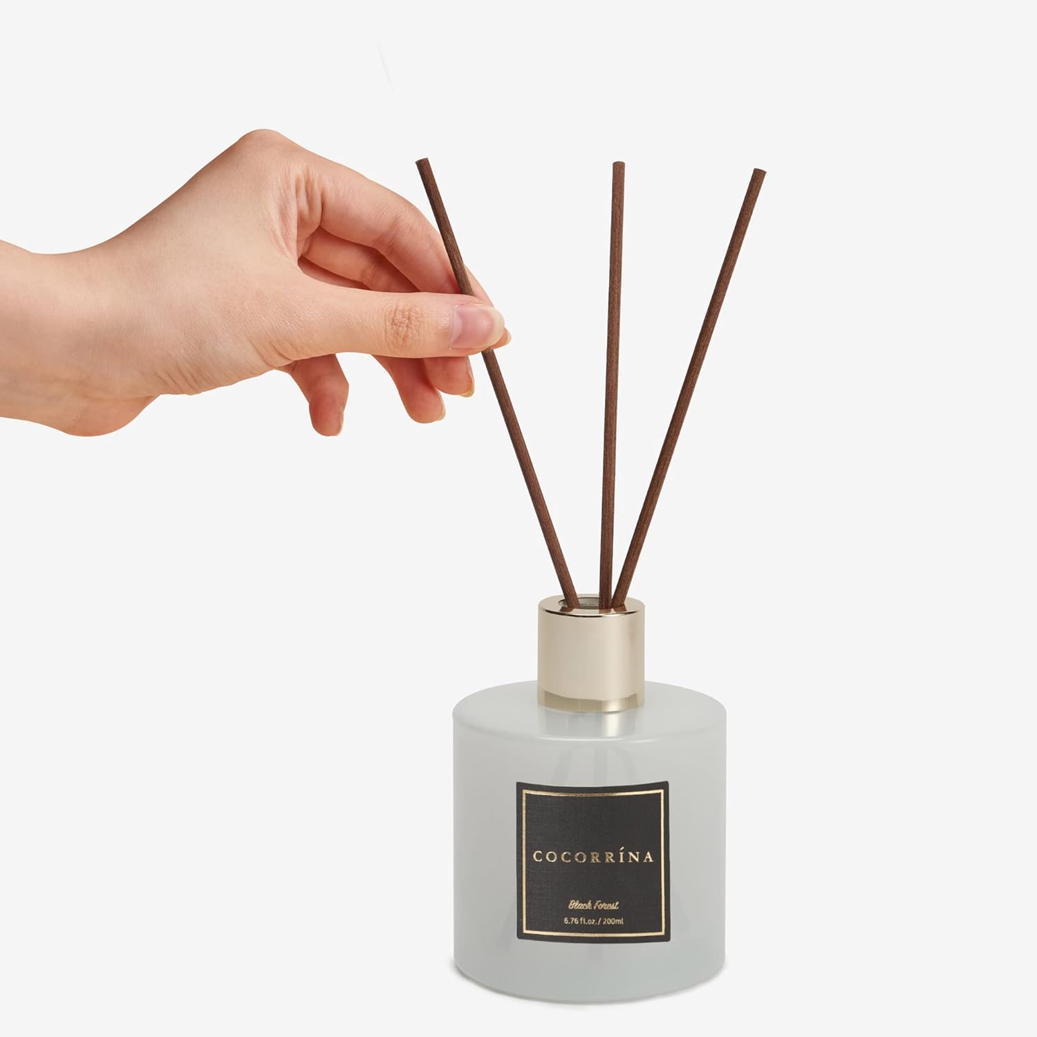 Cocorrina Reed Diffuser Set with Decorative Flowers