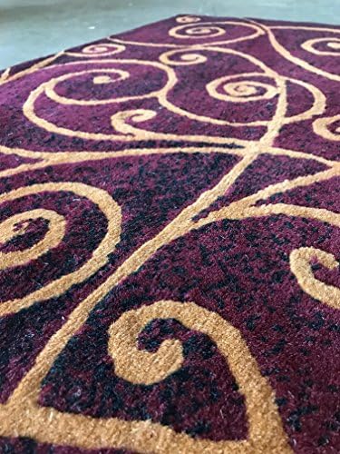 Gallery Modern Abstract Swirl Runner Rug GL23 2x71 Inch