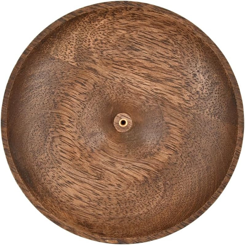 SAMHITA Wooden Incense Holder 5 x 5 x 1