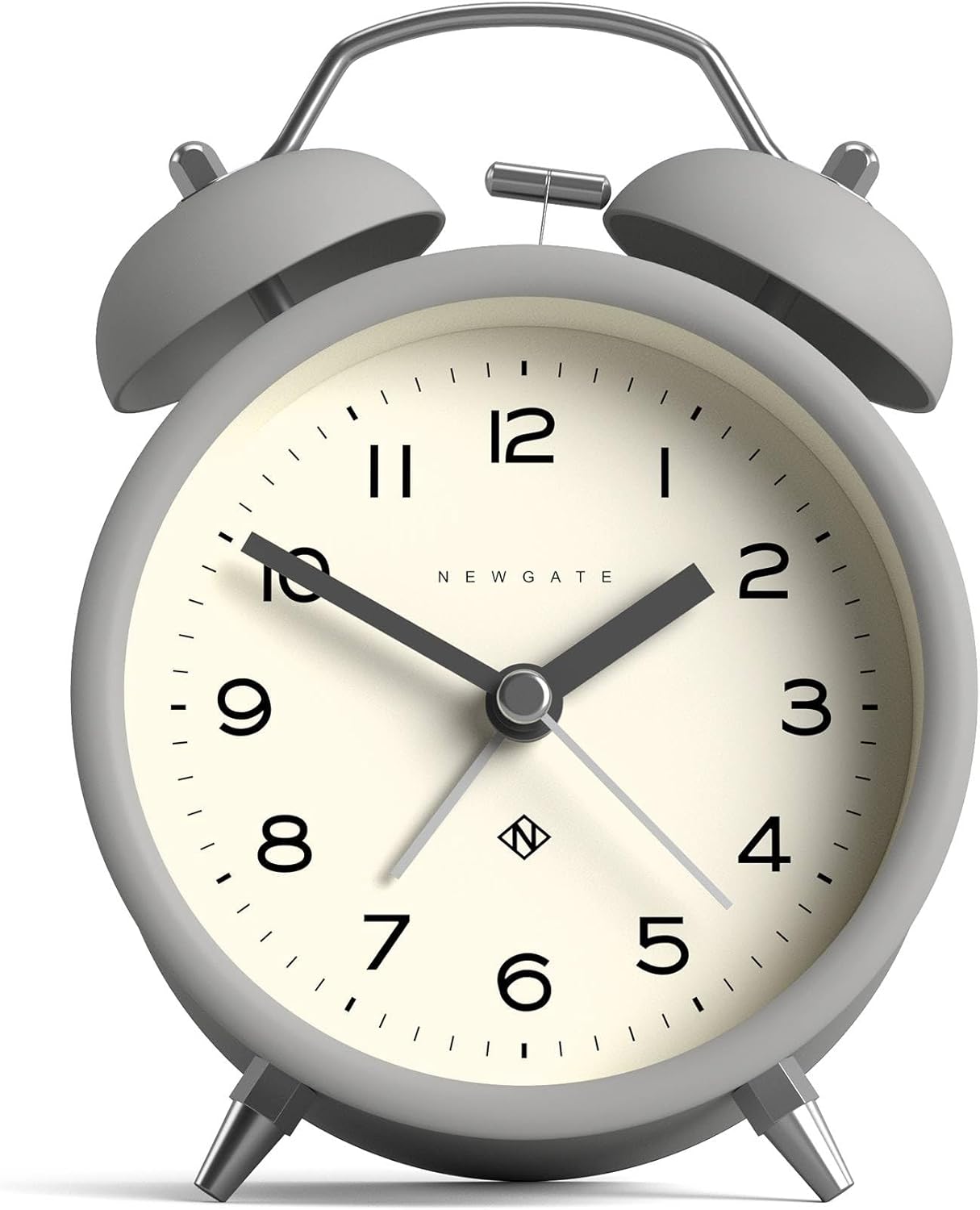NEWGATE Charlie Bell Echo Alarm Clock - Grey