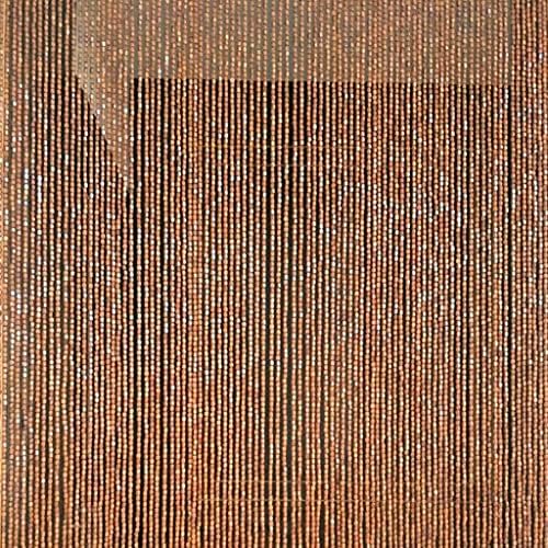 ZHOUXIAO 45 Strands Bamboo Beaded Curtain for Doorways