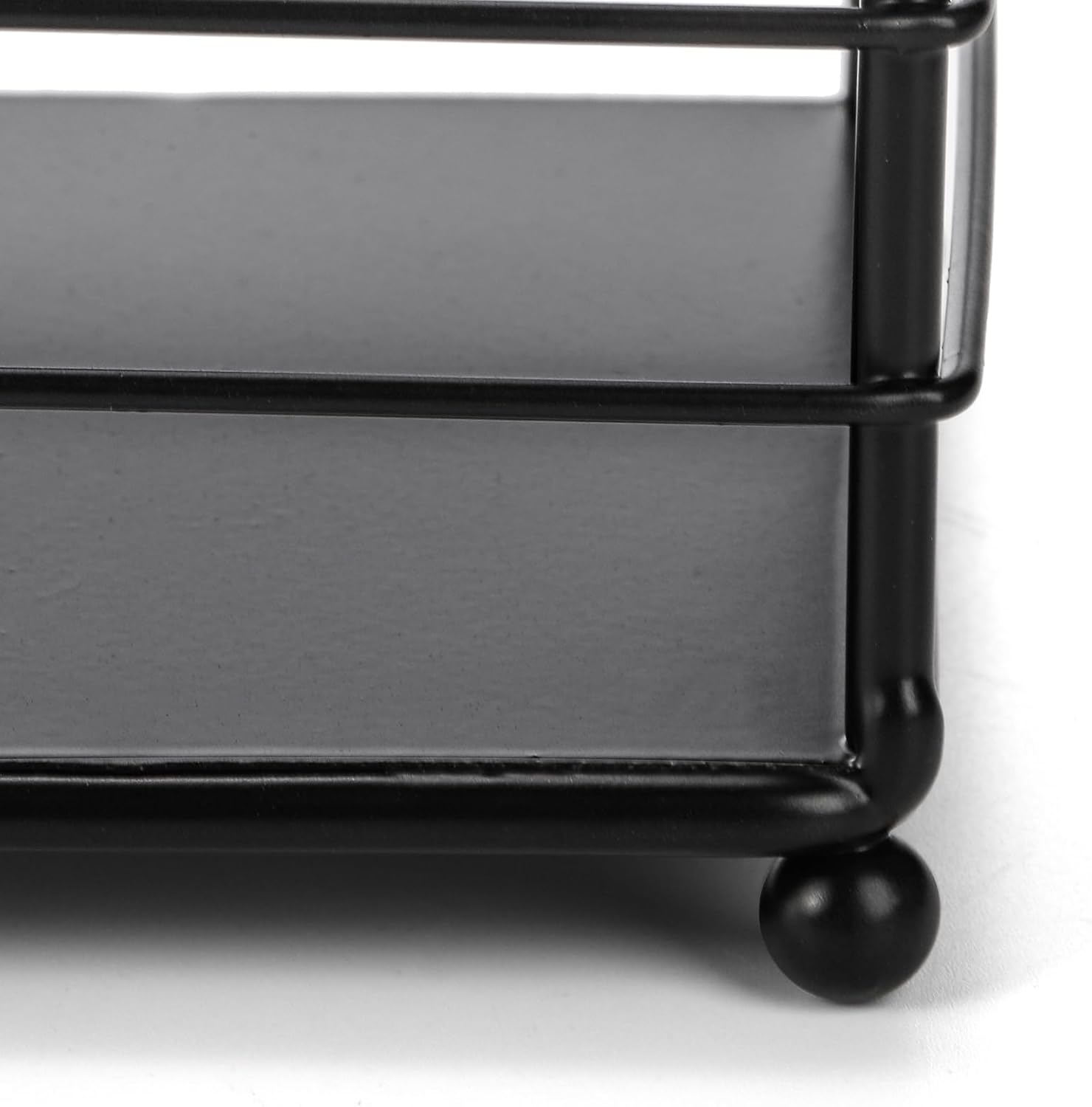 Noamus Metal Magazine Rack with Handles