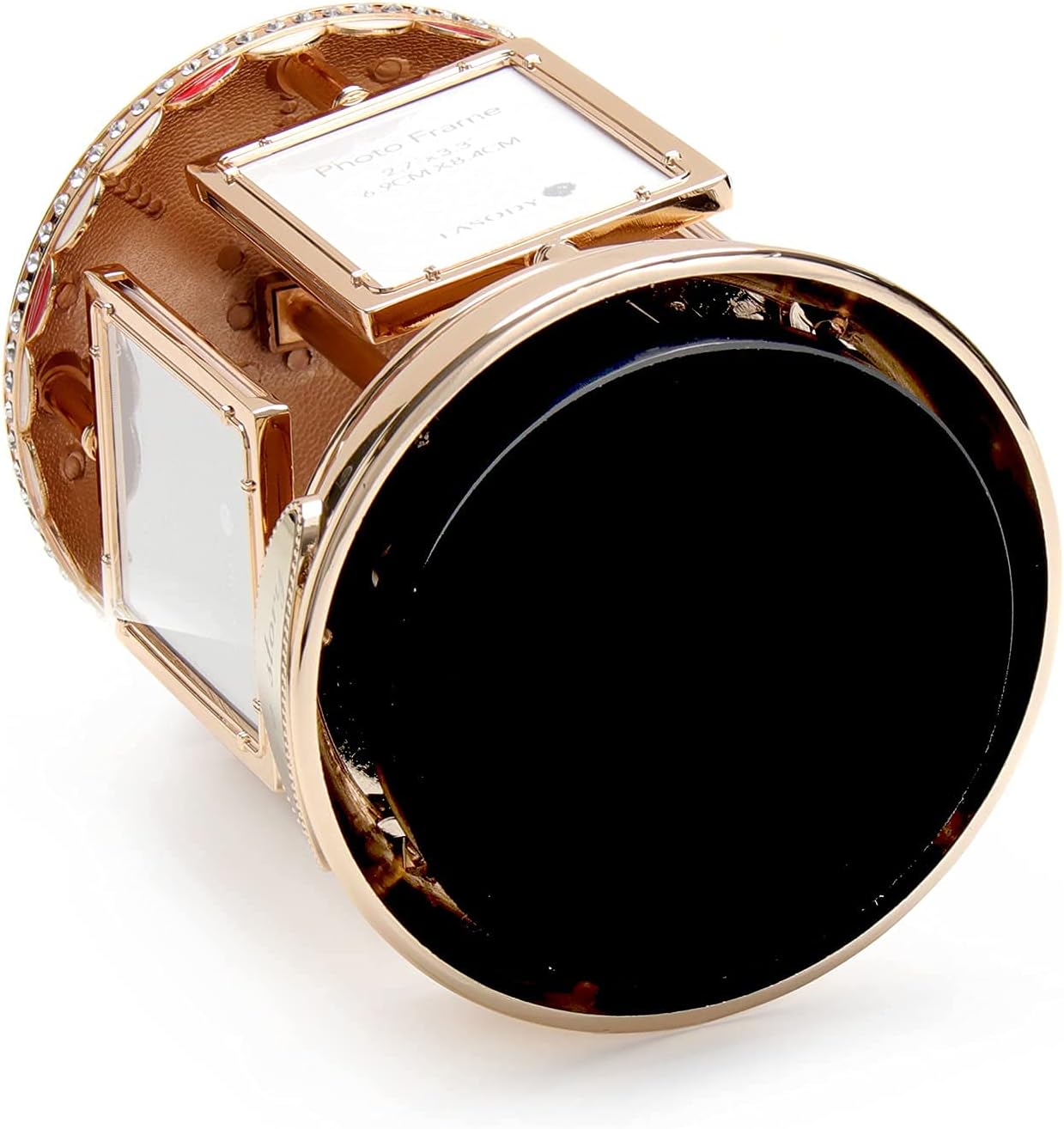 LASODY Musical Eight Rotating Picture Frame with Engraving