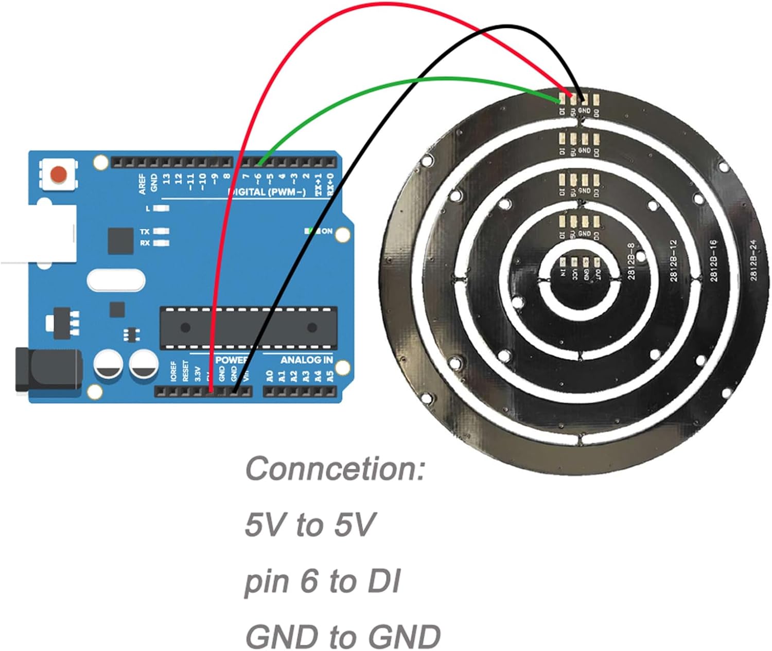 7 RGB LED Ring 61 RGB LED Ring Set