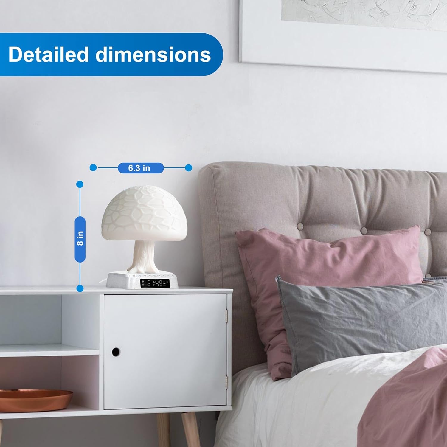 Sunrise Alarm Clock with APP Control and White Noise