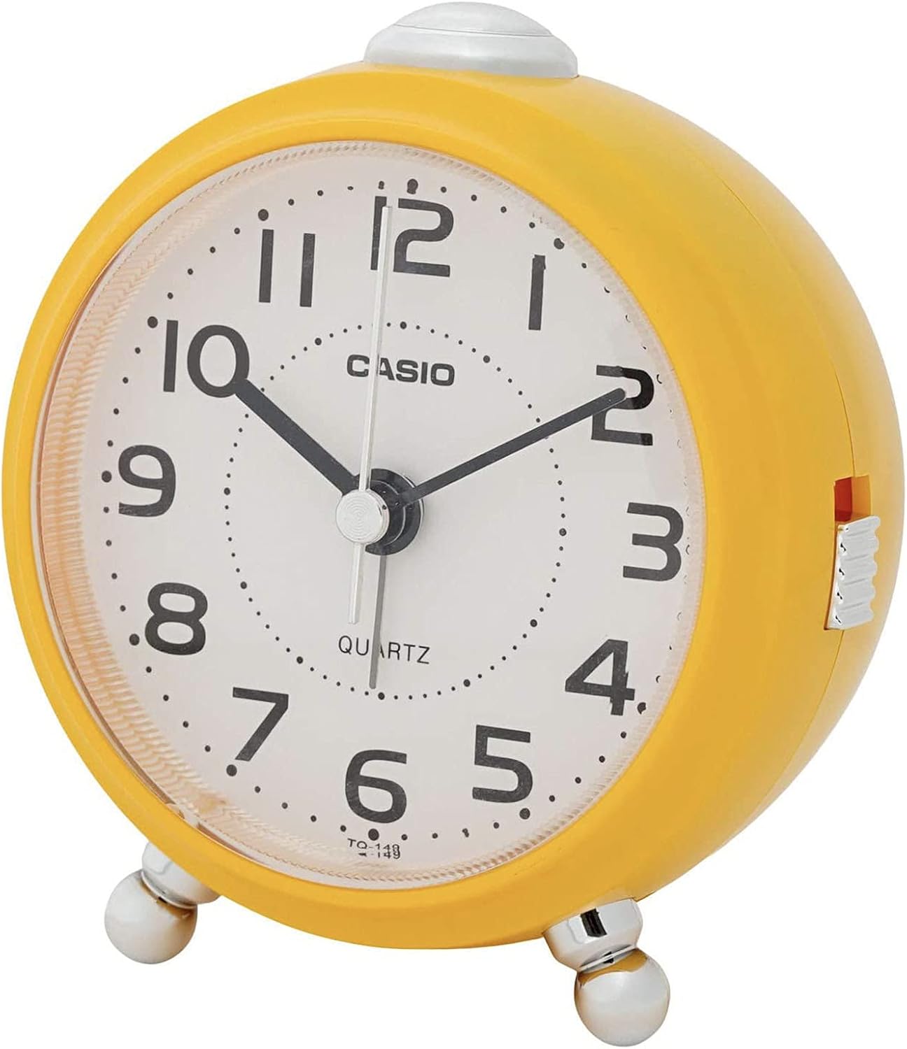 Casio TQ-149-9JF Yellow Alarm Clock