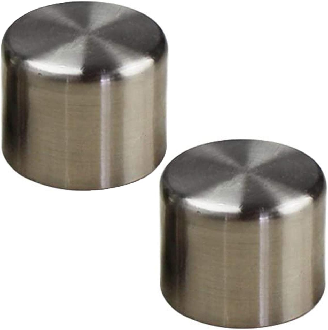 2 Pcs Curtain Rod Ends Covers for 28mm Diameter Metal Finials