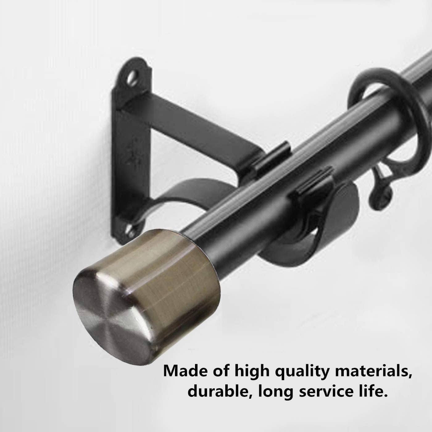 2 Pcs Curtain Rod Ends Covers for 28mm Diameter Metal Finials