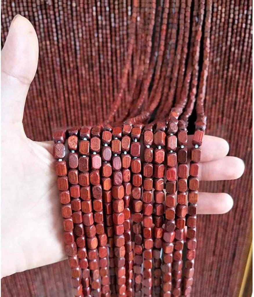 ZHOUXIAO 45 Strands Bamboo Beaded Curtain for Doorways