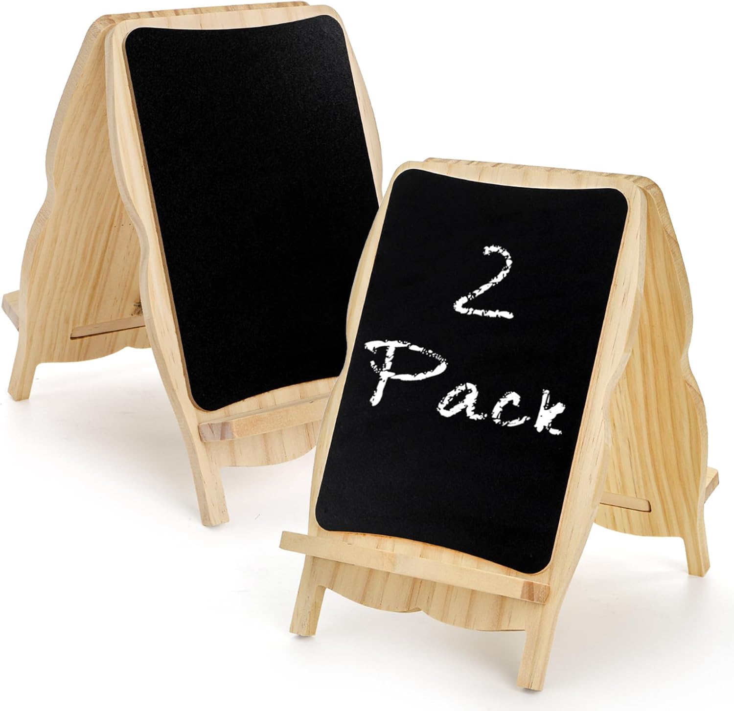 Tosnail 2 Pack Small Framed Chalkboard Signs for Home and Kitchen