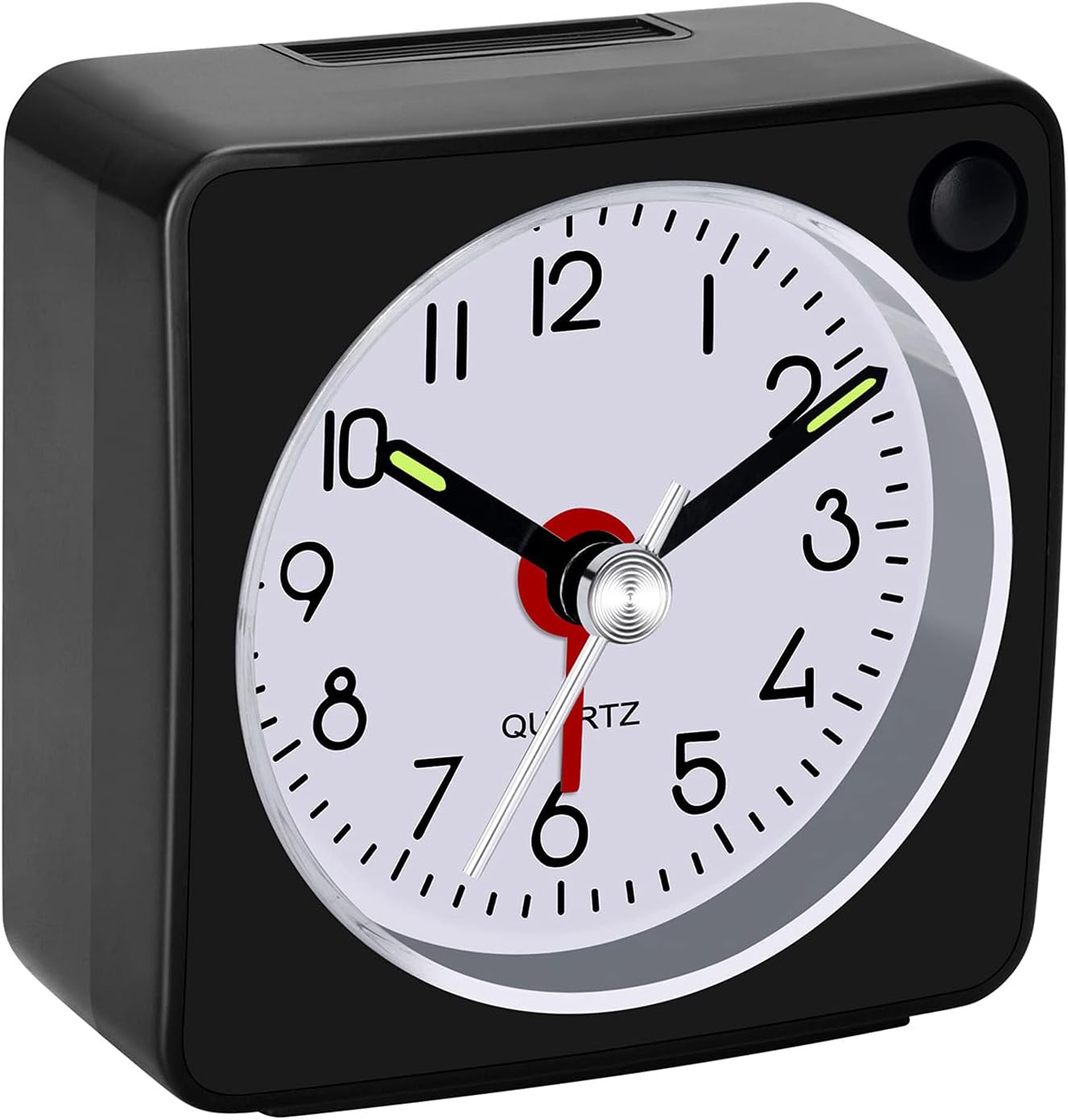 W OUTWIT Travel Analog Alarm Clock 225 Inch