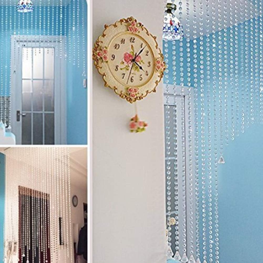 Crystal Beaded Curtain for Decor and Lighting