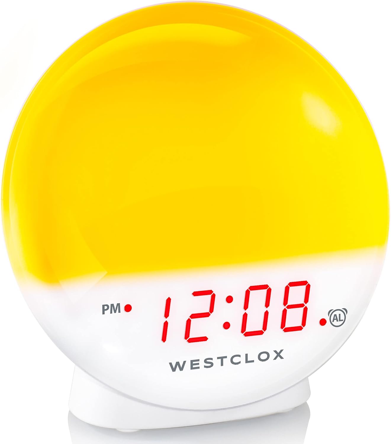Westclox Sunrise Alarm Clock with Nightlight and Sunset Simulator