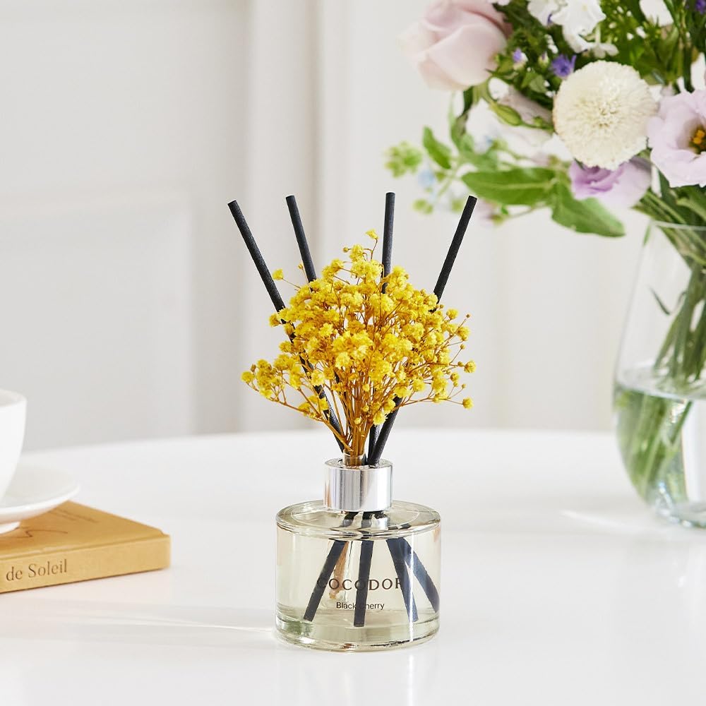 Cocodor Flower Reed Diffuser Set 67oz Clean Linen