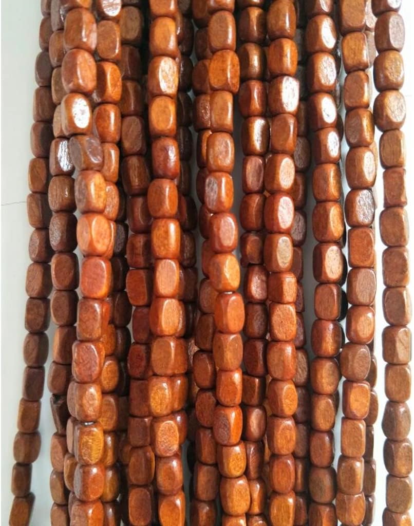 90 Strands Bamboo Wood Beaded Curtain with Rods for Doorways