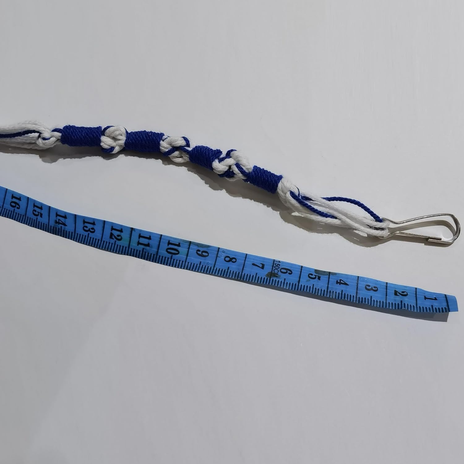 Rooherd Jewish Blue and White Tzitzits Set for Men Women