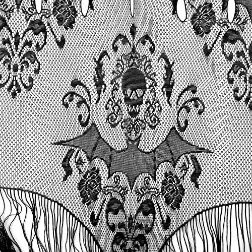 Amosfun Halloween Door Skull Curtain Decor