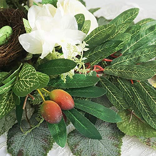MOTUZP 307 Inch Spring Greenery Swag Wreath