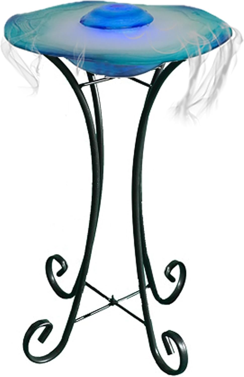 XBrand Canary Floor Mist Fountain with Blue Light
