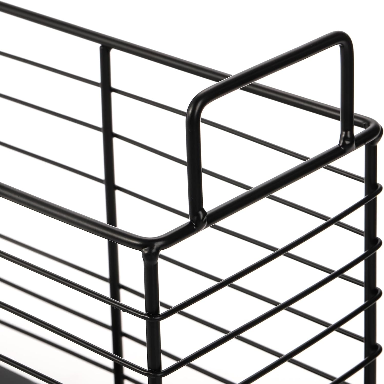 Noamus Metal Magazine Rack with Handles