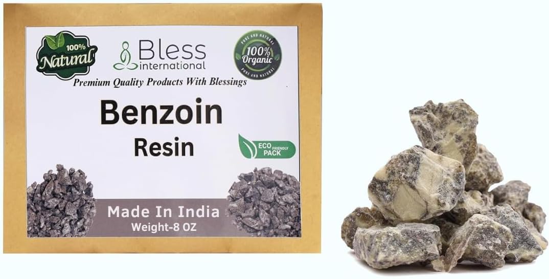 Bless International Indian Benzoin Resin Pure Natural Incense 05Lb