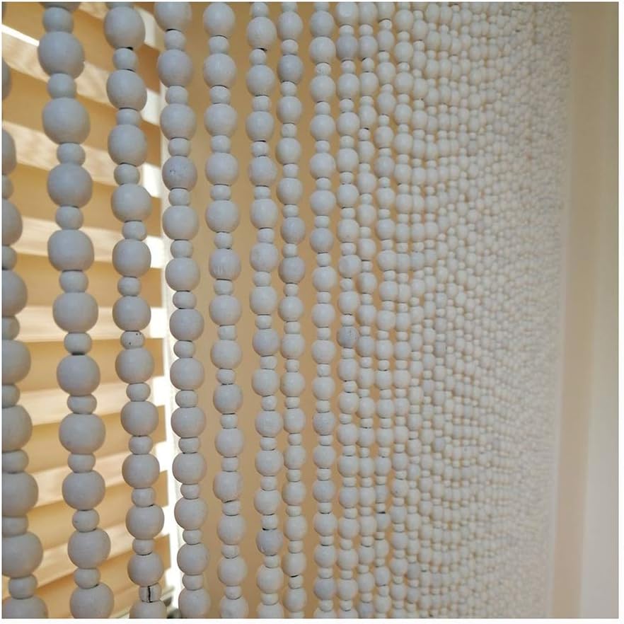 OKUOKA 26 Strands Beaded Curtain for Doorways