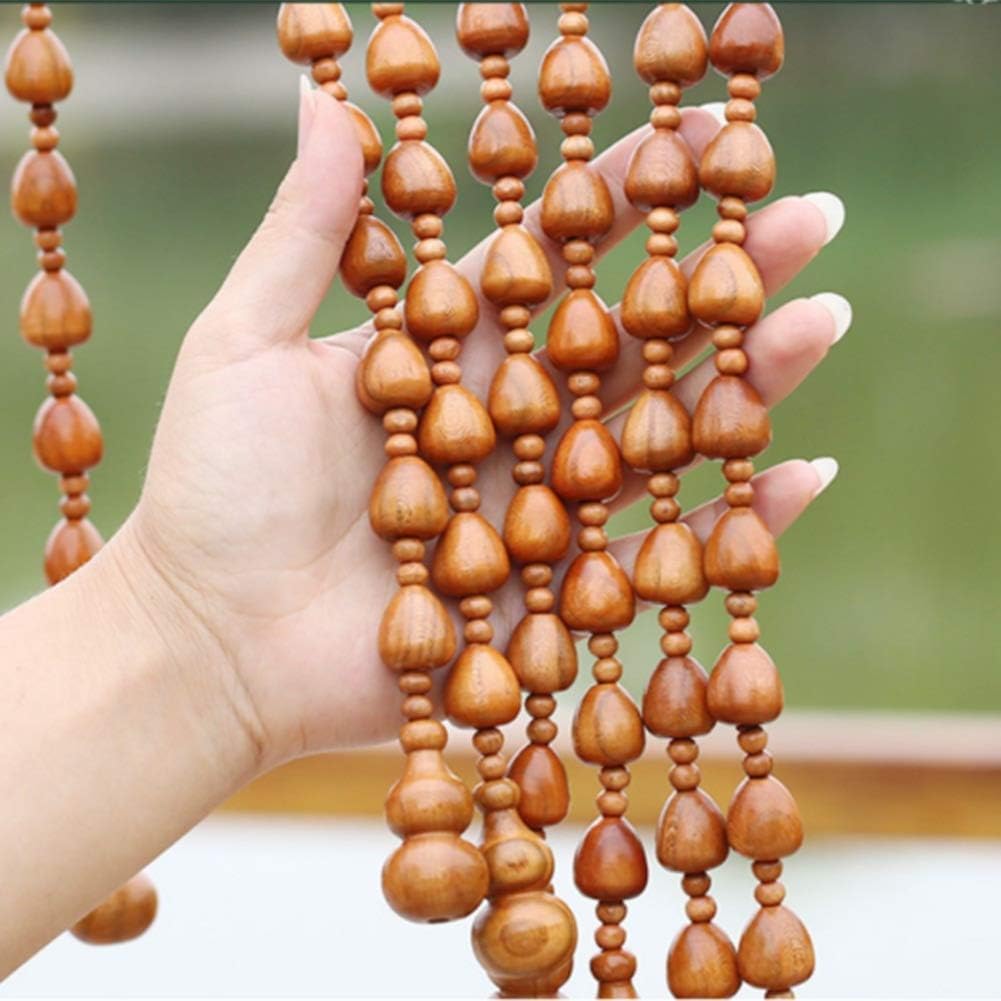 35 Strands Beaded Door Curtain with Aluminum Track