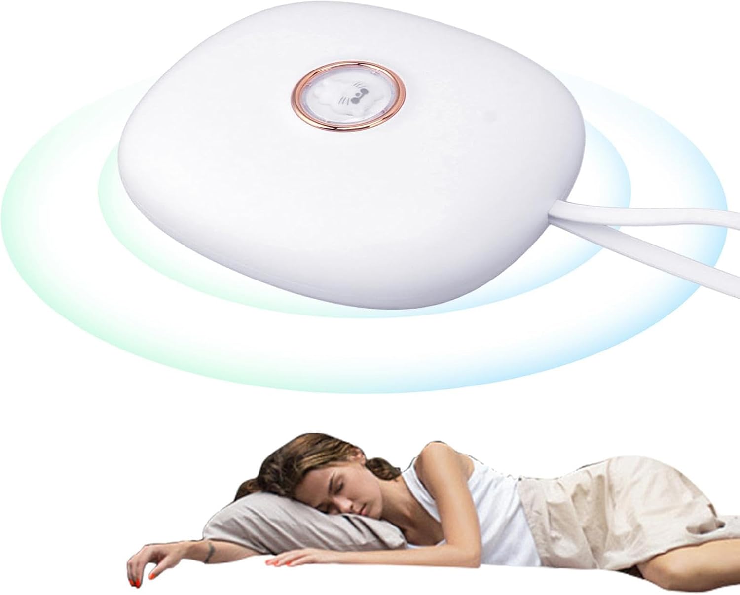 Battery Operated Vibrating Alarm Clock for Deep Sleepers and Deaf Users