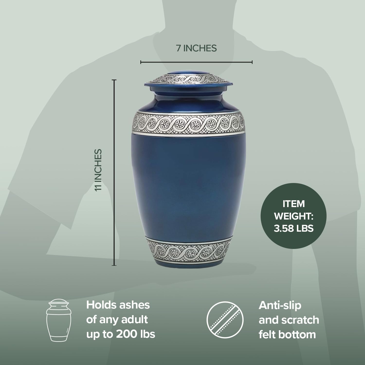 Eternal Harmony Cremation Urns Large Adult Size