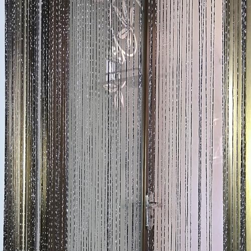 LBttnny Home Decor Sequin Curtain 39x79 Inch