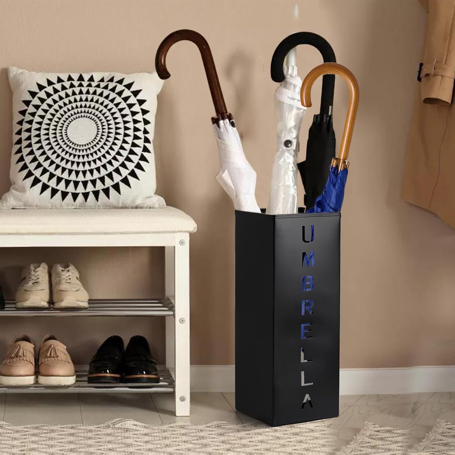 Hiceeden Sturdy Metal Umbrella Stand