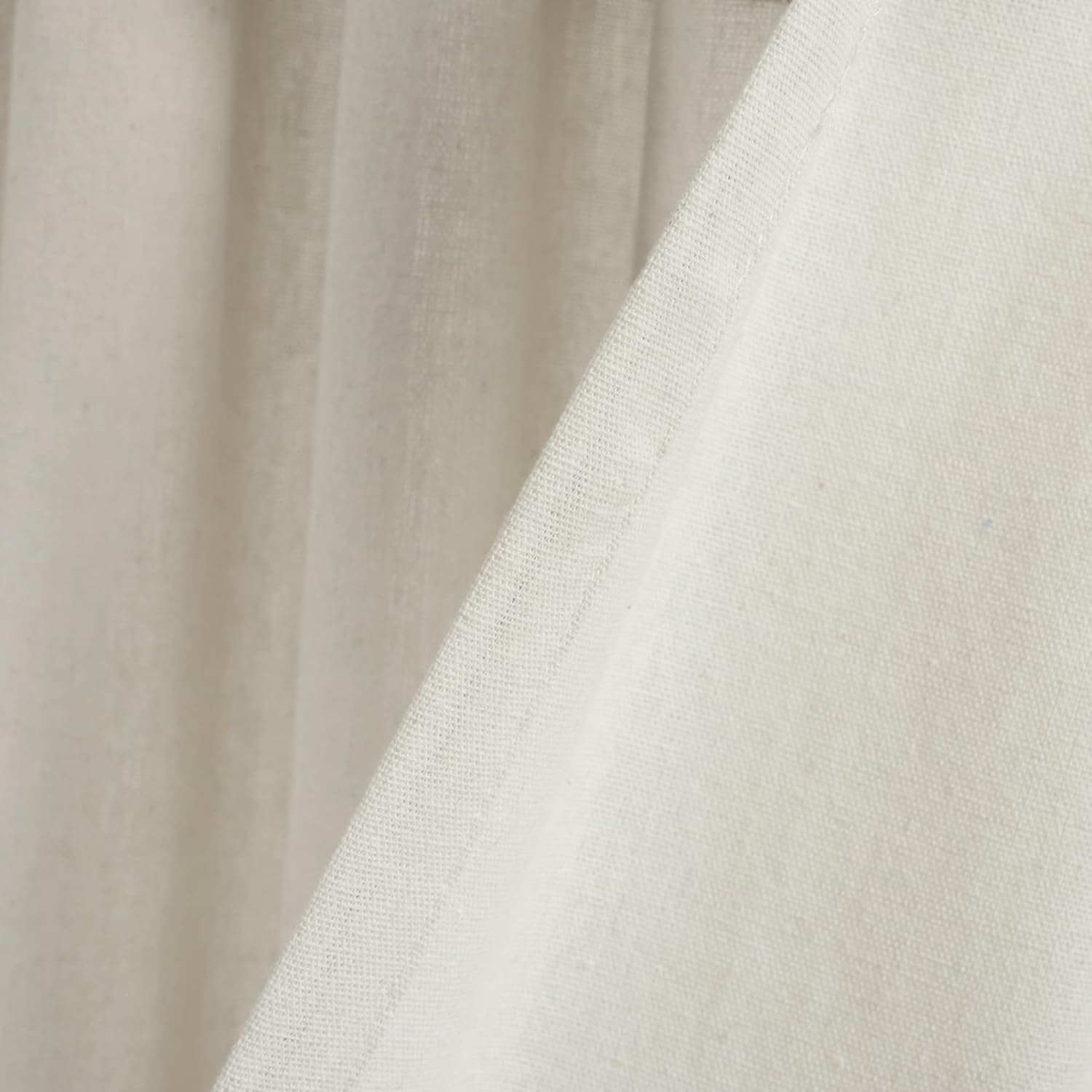 Lush Decor Boho Faux Linen Tassel Window Curtain Panels Pair