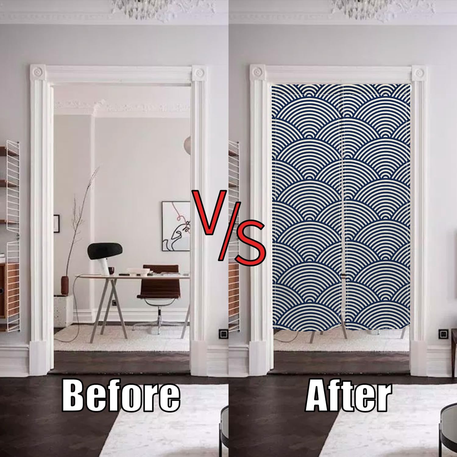 Japanese Style Noren Door Curtain for Privacy