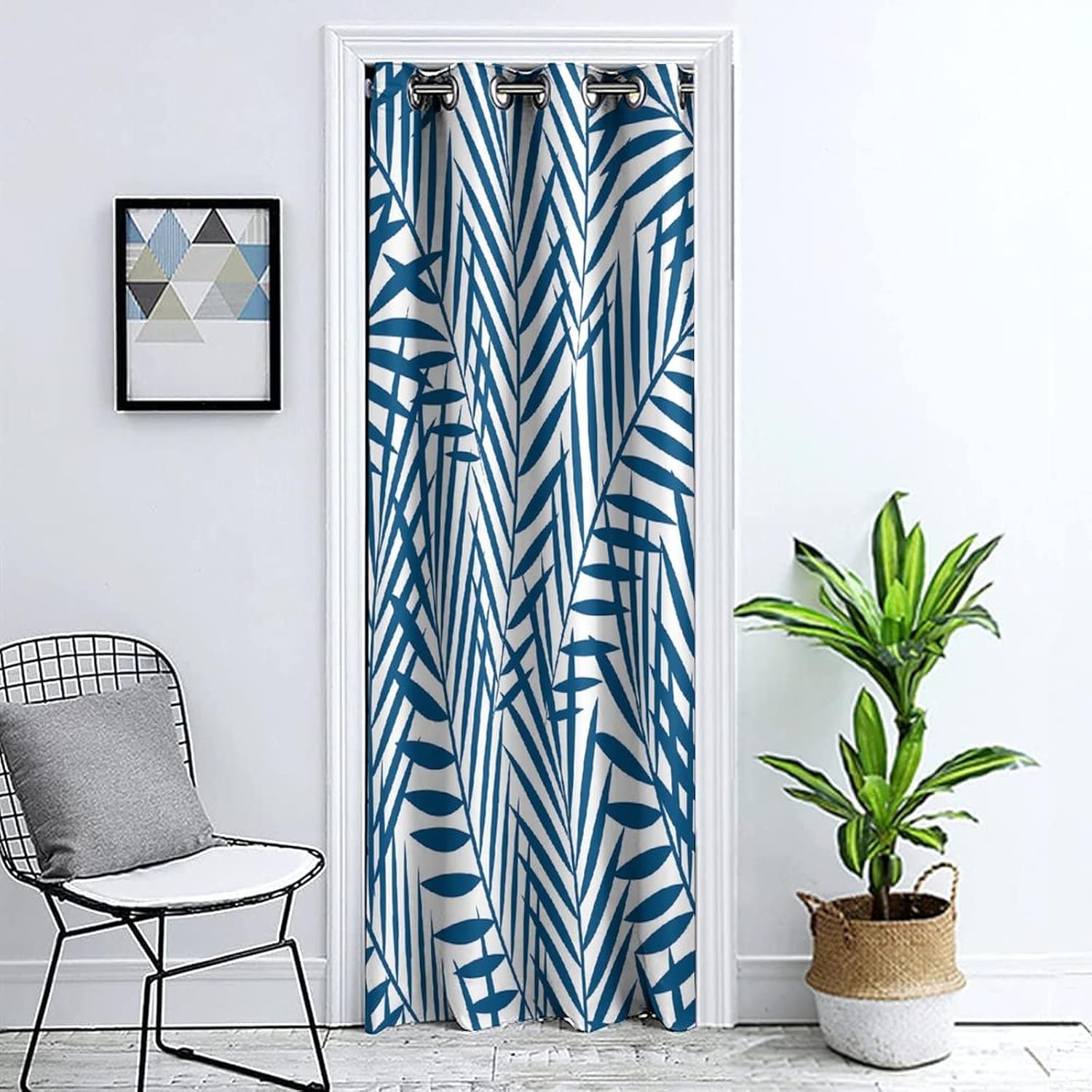 XISUNYA Door Curtain Panel with Grommets 51x78 Inch