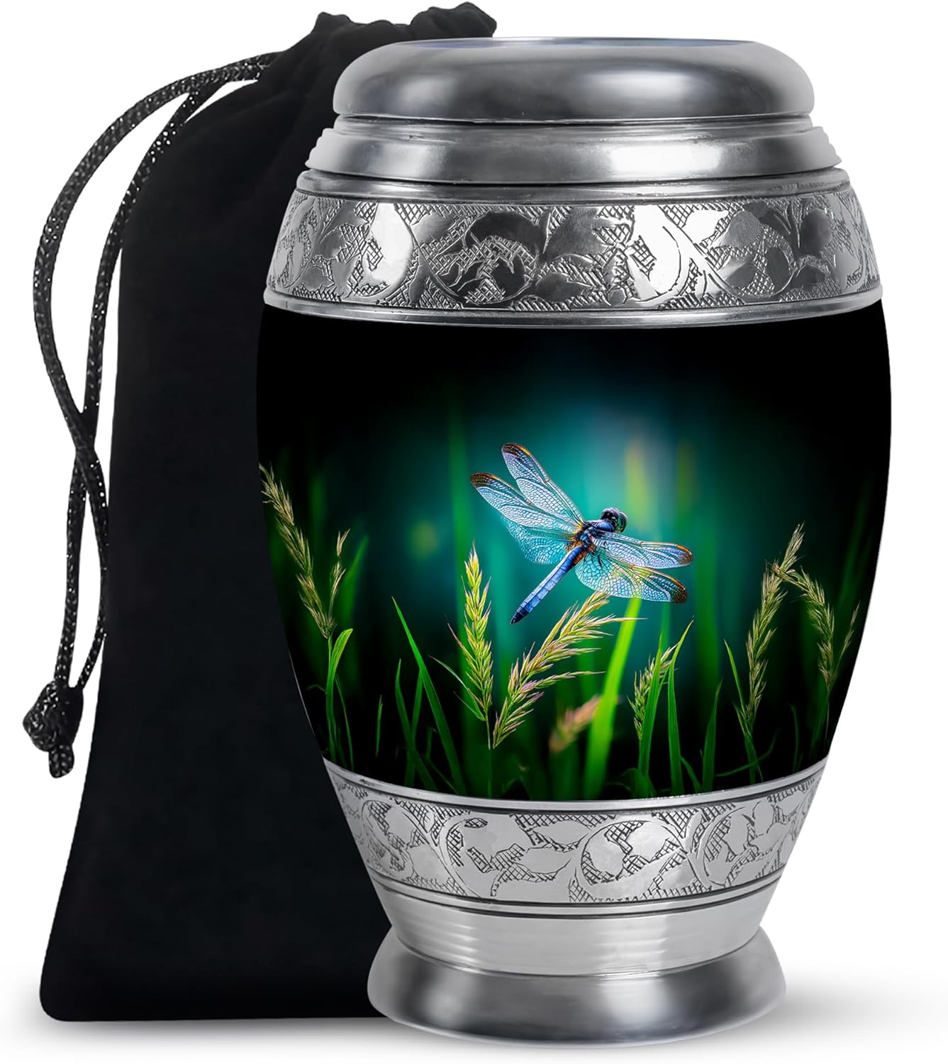 Dragonfly Cremation Urn 10 Inch for Human Ashes