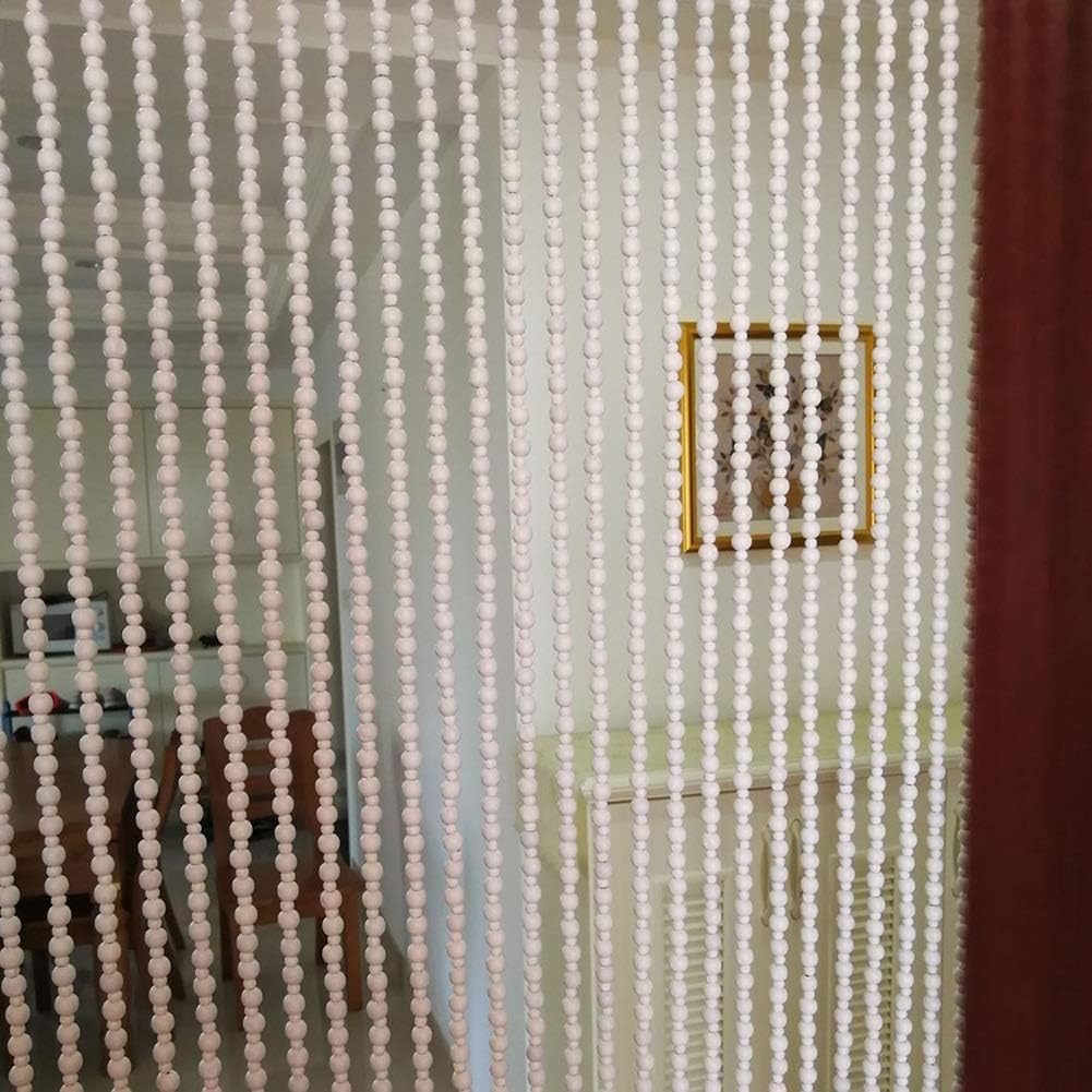 OKUOKA 26 Strands Beaded Curtain for Doorways
