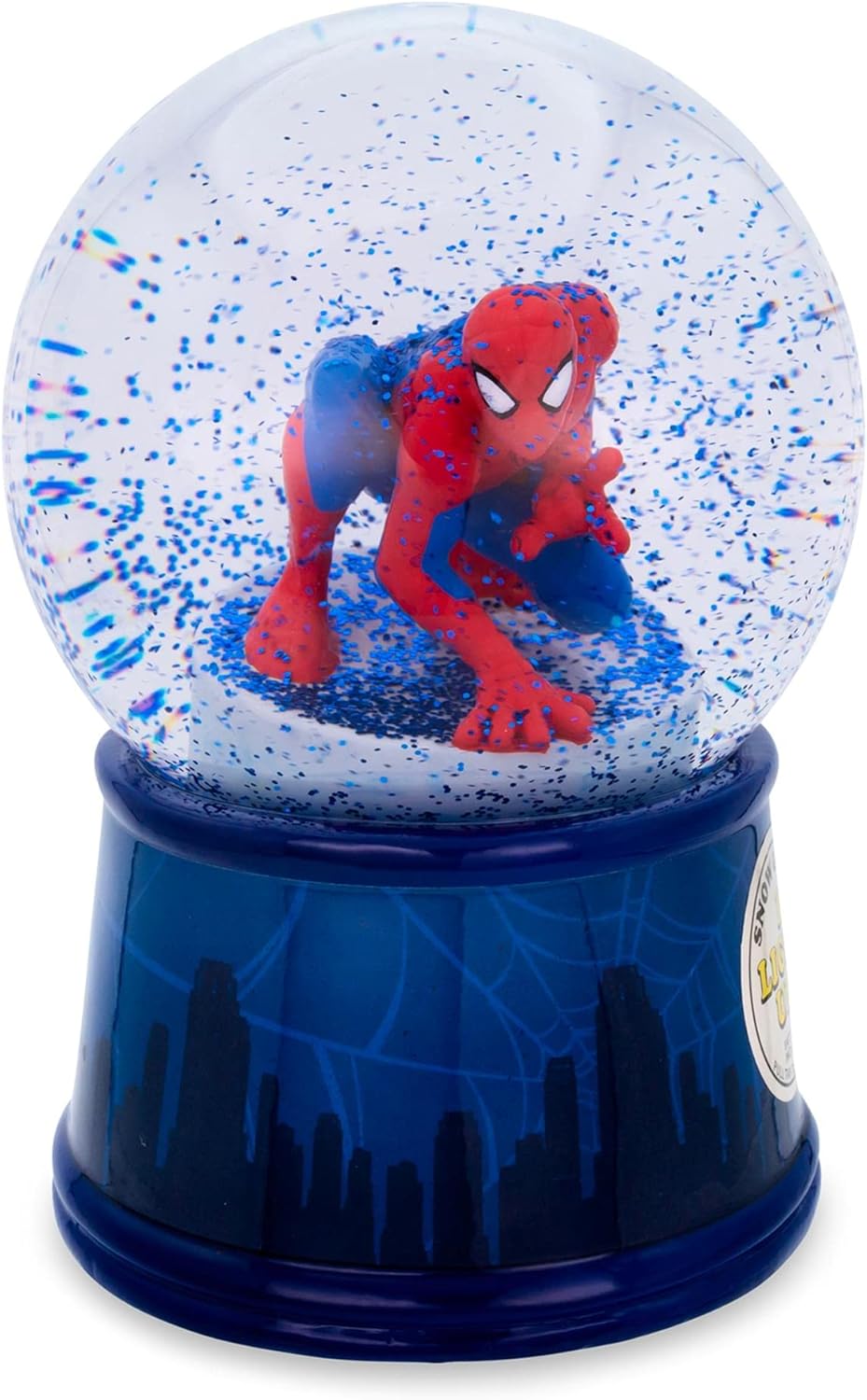 Marvel Spider-Man New York Skyline Light-Up Snow Globe