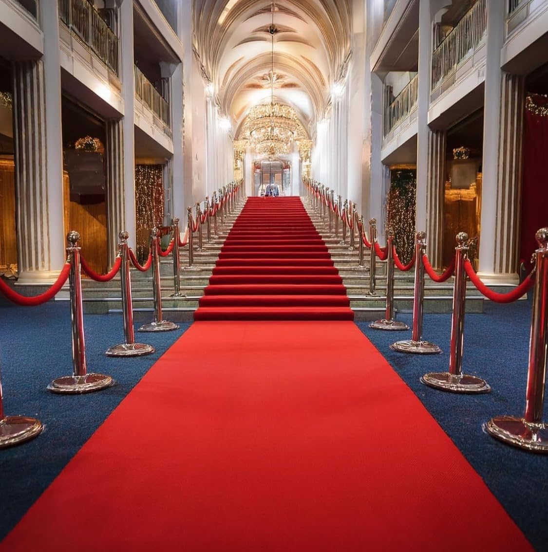Gomoly 3 Ft x 10 Ft Red Carpet Runner 1400 GSM