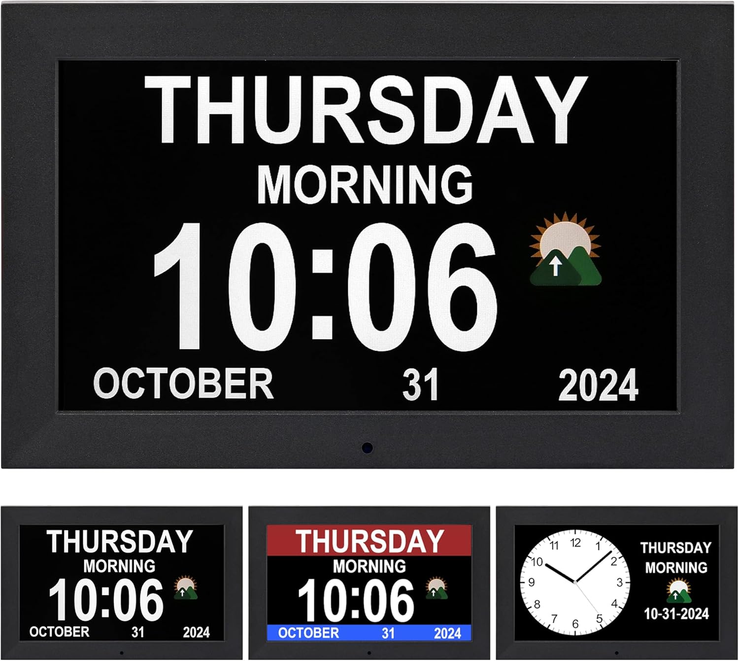 101 Inch Large Digital Wall Clock for Seniors