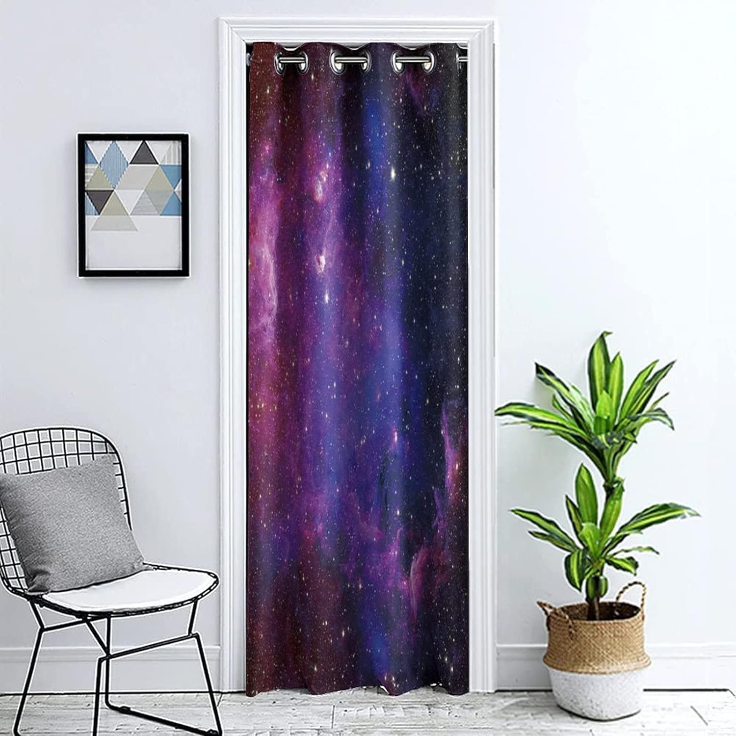 XISUNYA Door Curtain Panel 42x96 Blackout Drapes