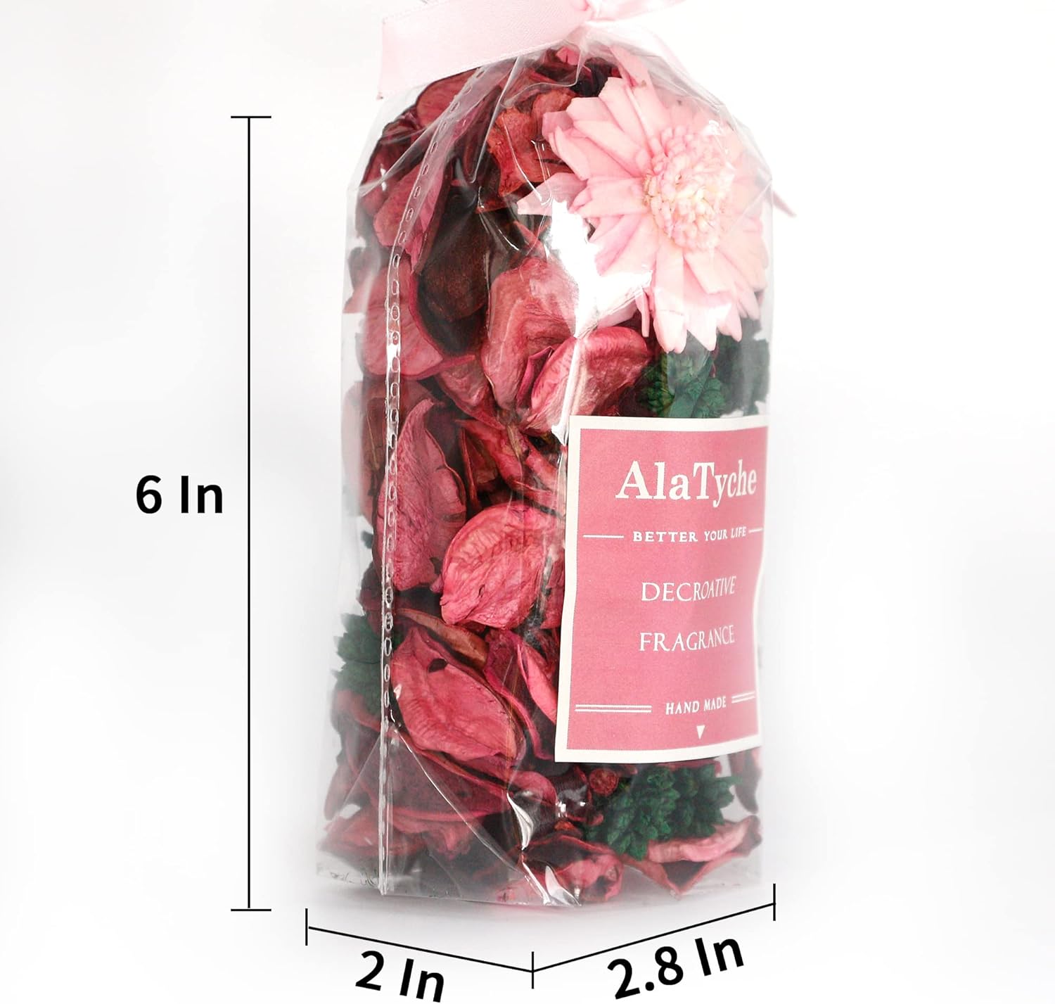 Blush Rose Potpourri Bags for Home Fragrance